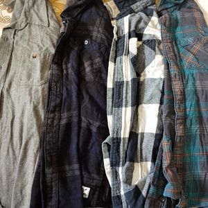 4 boys flannels